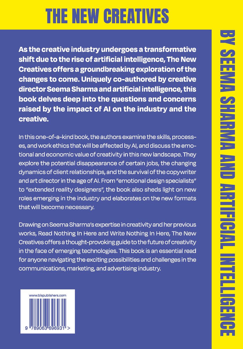 The New Creatives - back cover