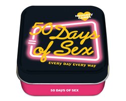 Spel - Naughty games - 50 days of sex - In blik - 18+