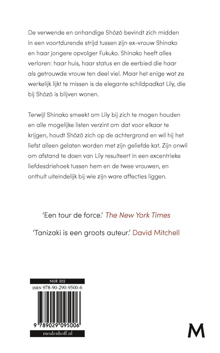 Een kat, een man en twee vrouwen - back cover