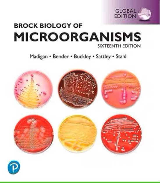 Brock Biology of Microorganisms Biology, 16th Global Edition ... - cover