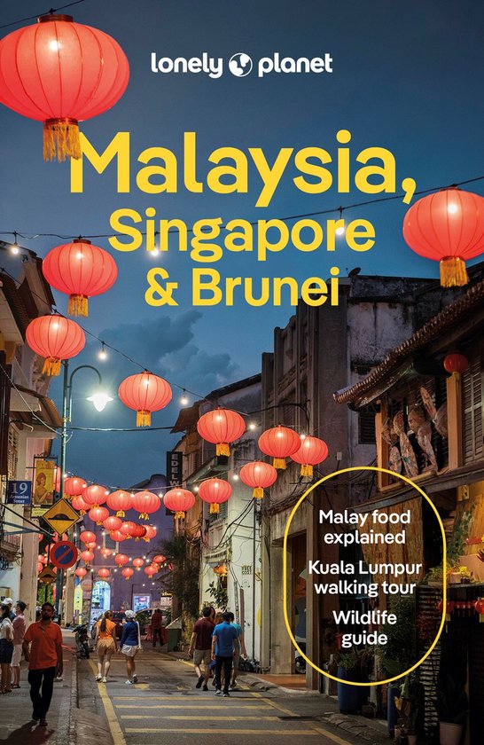 Travel Guide- Lonely Planet Malaysia, Singapore & Brunei - cover