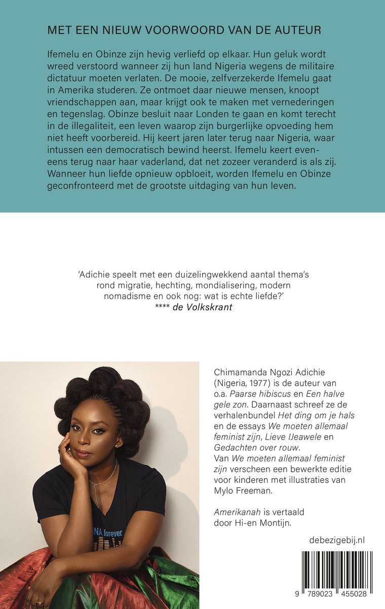 Amerikanah - back cover