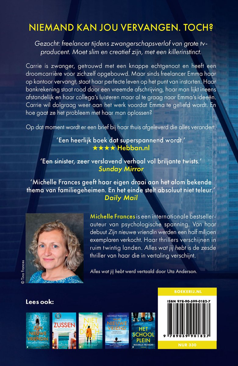 Alles wat jij hebt - back cover