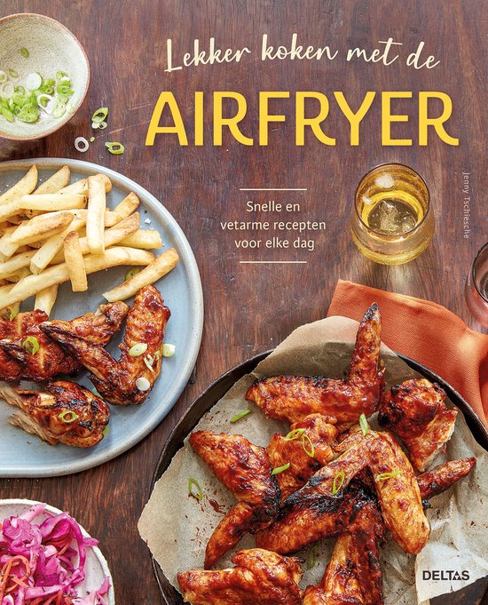 Deltas Lekker koken met de airfryer - cover