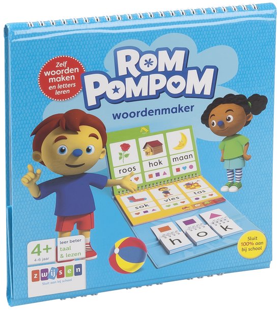 Rompompom - Woordenmaker 4-6 jaar