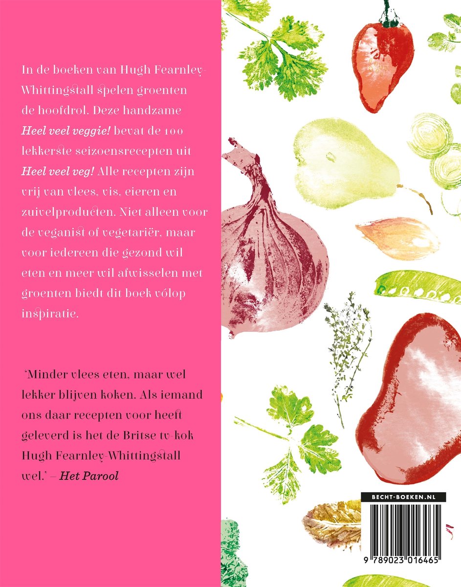 Heel veel veggie! - back cover