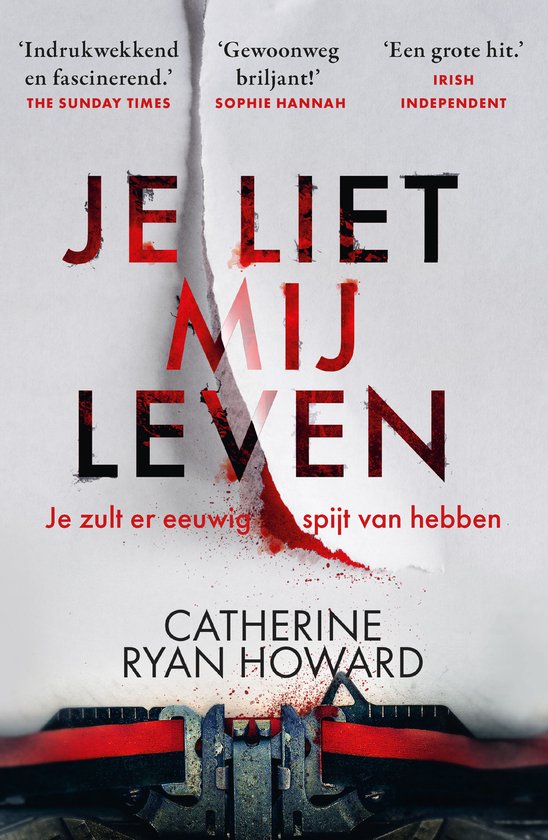 Je liet mij leven - cover