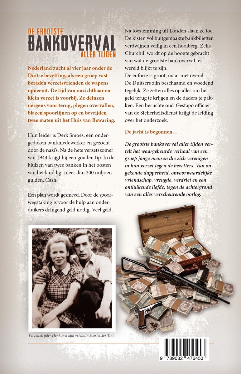 De grootste bankoverval aller tijden - back cover