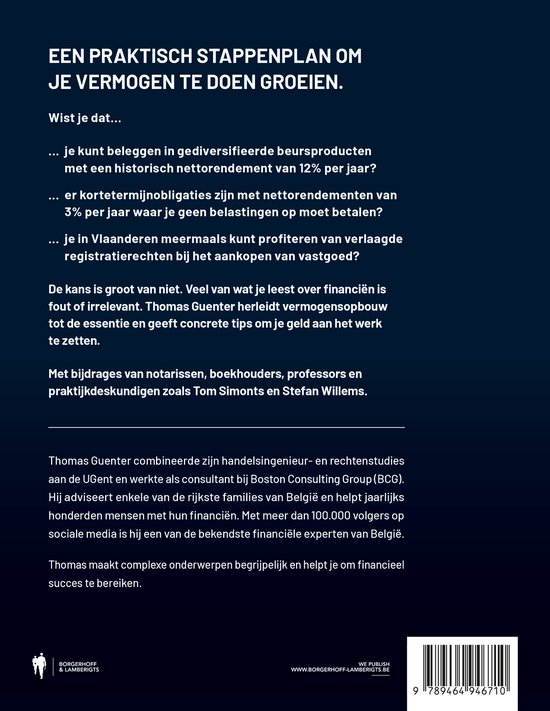 Personal finance met Thomas Guenter