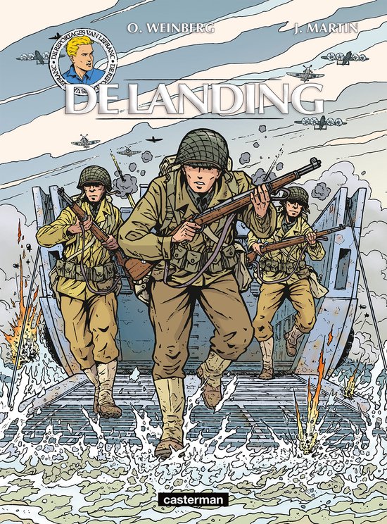 Lefranc, De reportages van 1 - De landing