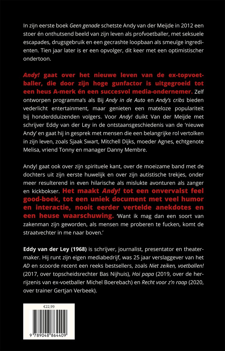 Andy! - back cover
