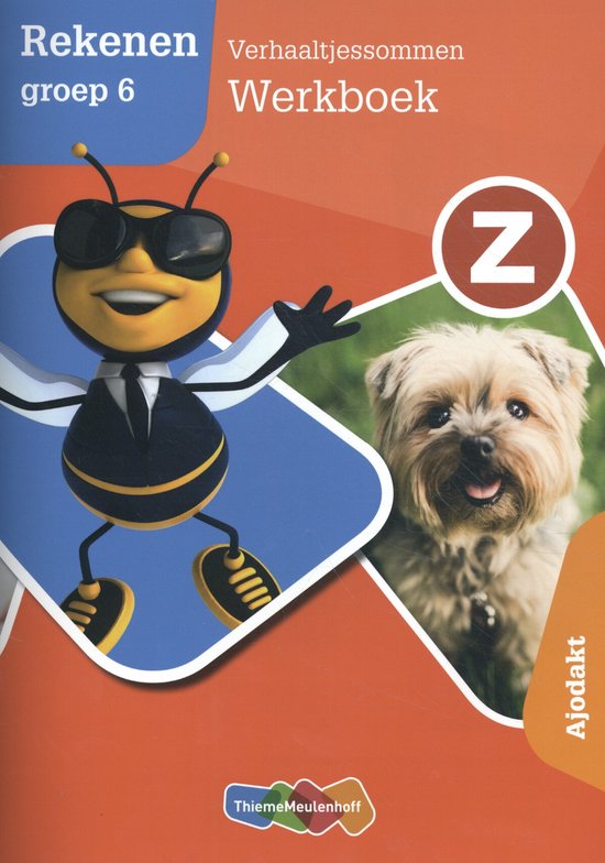 Z-Rekenen Verhaaltjessommen groep 6 Werkboek - cover