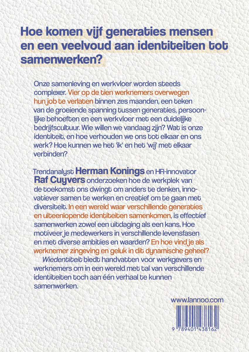 Wiedentiteit - back cover