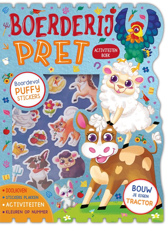 Boerderijpret stickerplezier - cover
