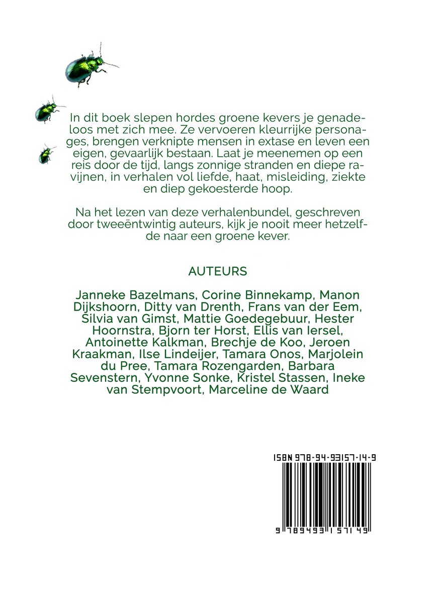 22 Groene Kevers - back cover