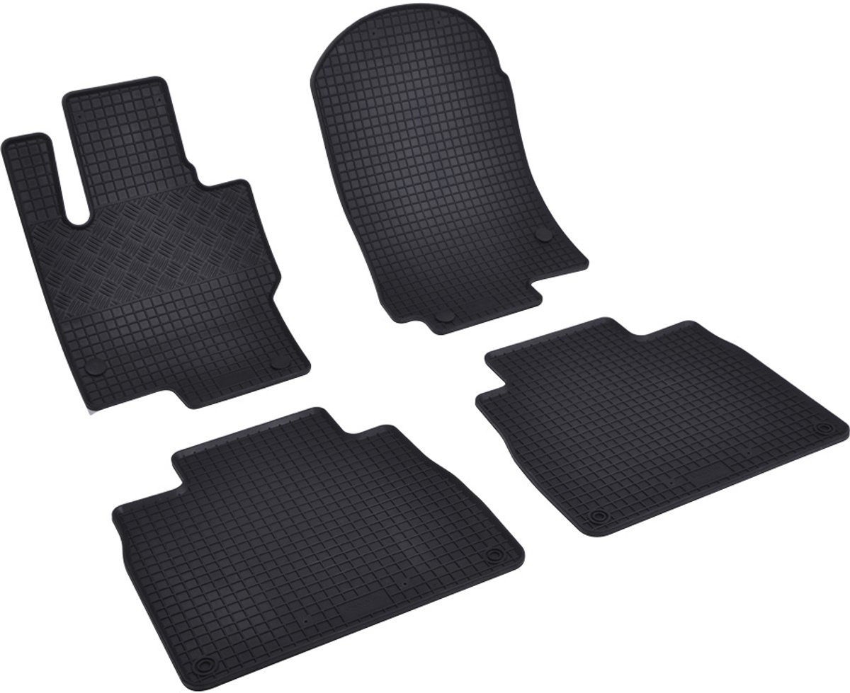 Automatten voor Mercedes GLS (X167) (vanaf 2020), ook PHEV - 4-delig - Rubber