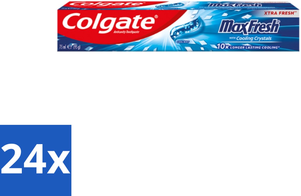 Colgate Tandpasta Maxfresh Coolmint 100 ml - Voordeelverpakking - 24 stuks