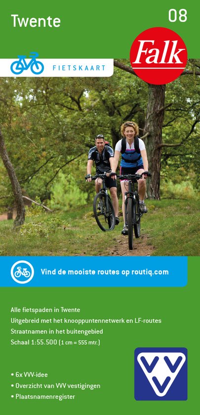 Falkplan fietskaart 08 - Twente - cover
