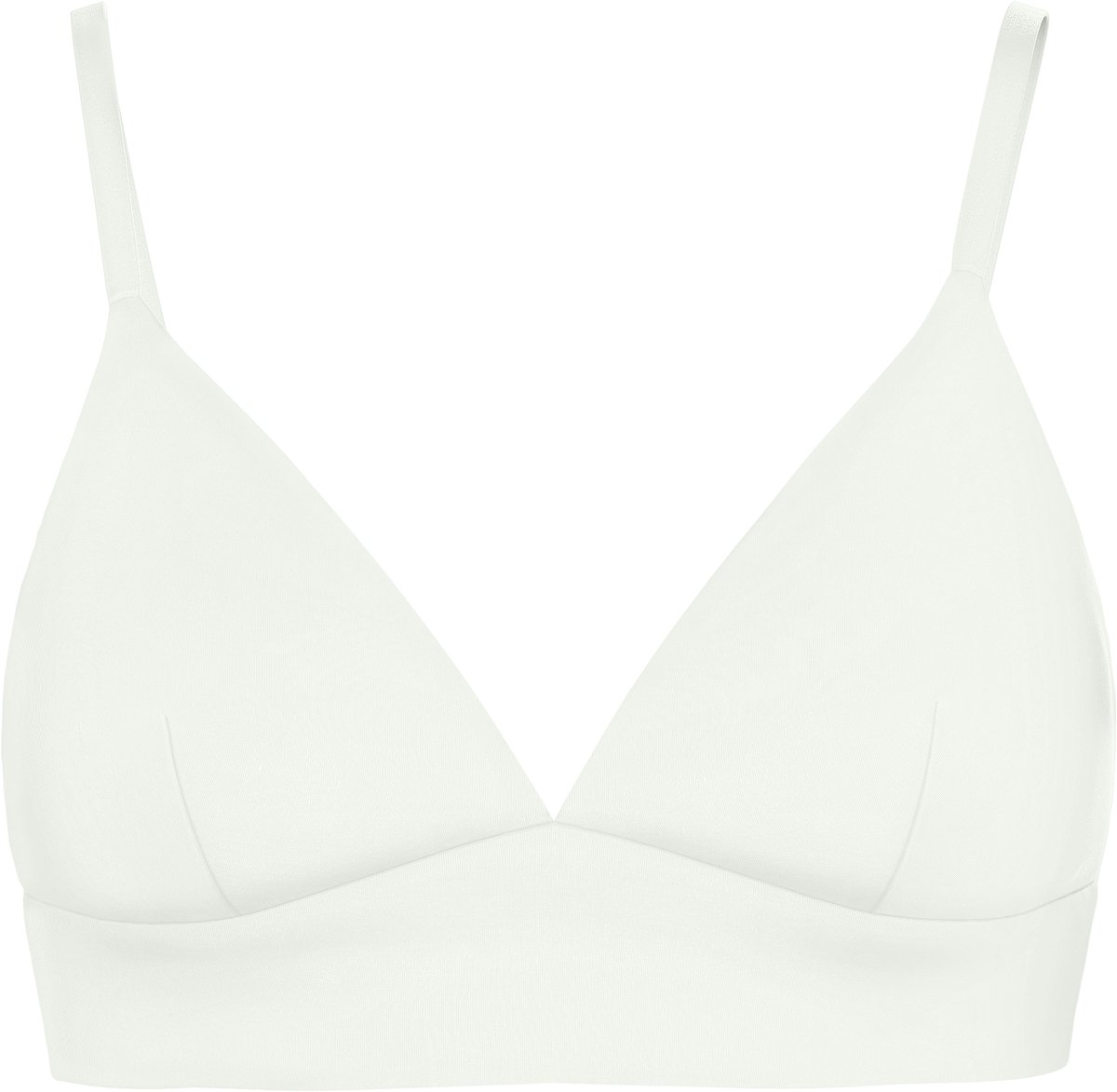 Pieces PCNAMEE TRIANGLE BRA NOOS - Dames - Bh's Wit