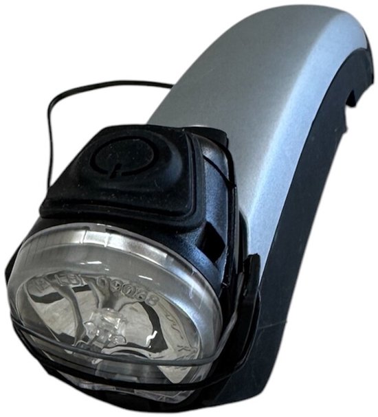 Gazelle Koplamp - Fenderlight - V2 naafdynamo - Zilver/zwart van Gazelle — afbeelding 4