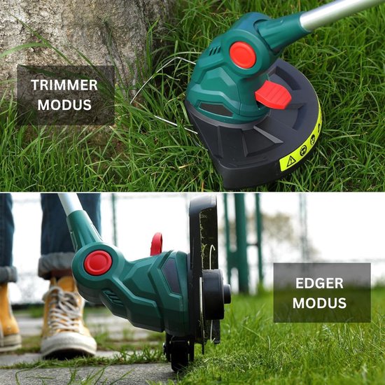 CRLYN® Grastrimmers met Accu - Kantenmaaier Elektrisch - Grasmaaier van Merkloos	 — afbeelding 2