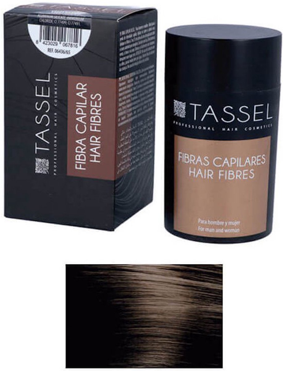 Tassel Hair Fiber Donkerbuin 22g