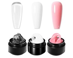 HEMA Born Pretty - Builder gel - 3x15 ml - -vrij - Buildergel - Builder gel nagels - Builder gel set - Builder gel gel nagels - Gelnagels - Gel nagels - Gel voor nagels - Hard gel - Polygel