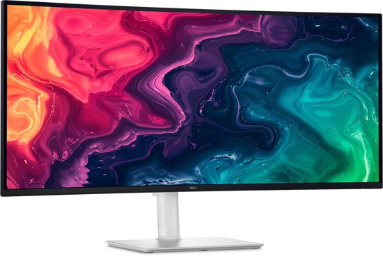 Dell S3425DW 34-inch Ultrawide Monitor 3440×1440 QHD LCD 21:9 5ms 178° Kijkhoek USB-Hub Ingebouwde Speakers