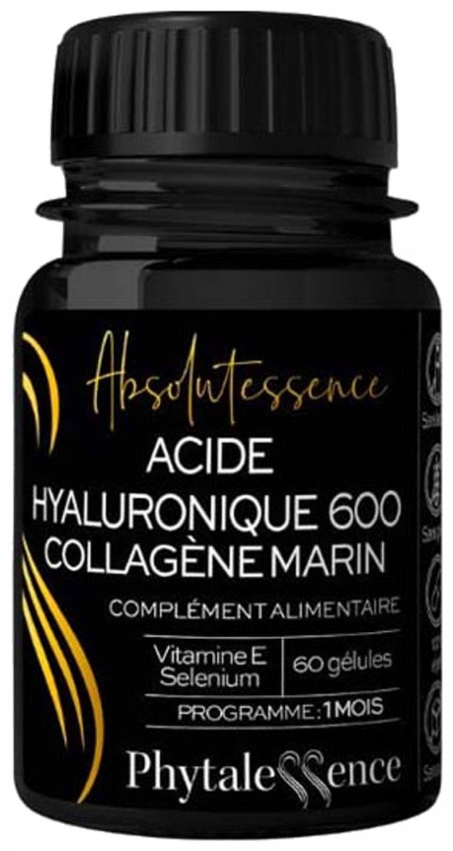 Phytalessence Absolutessence Hyaluronzuur 600 Marine Collageen 60 Capsules