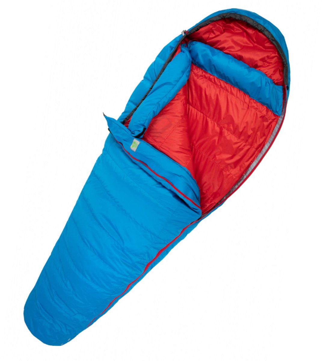 SirJoseph mummyslaapzak Trekking Rimo II 600 - links 200 cm - Geel