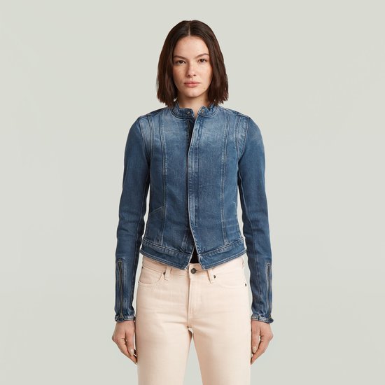 G-Star RAW Abito Asimmetrico Con Zip Per Donna, Modello Casual Chic, Vestibilità Comoda, Perfetto Per Ufficio O Tempo Libero