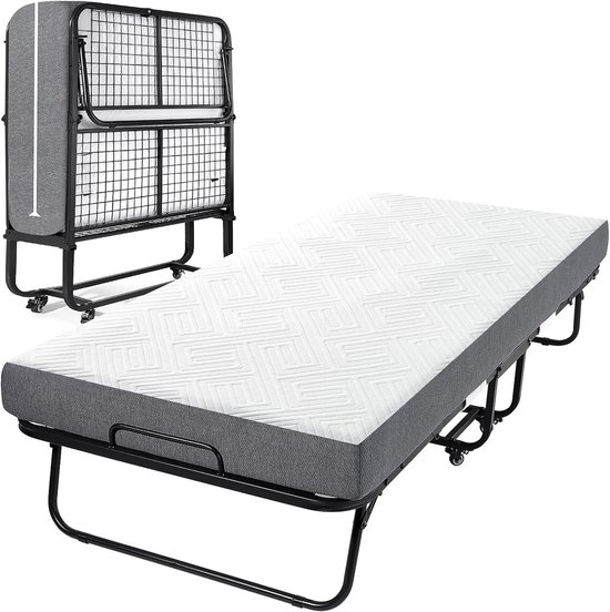 SONGMICS kampeerbed voor volwassenen, veldbed, max. belastbaarheid 260 kg, geschikt voor reizen, outdoor activiteiten,GCB21H