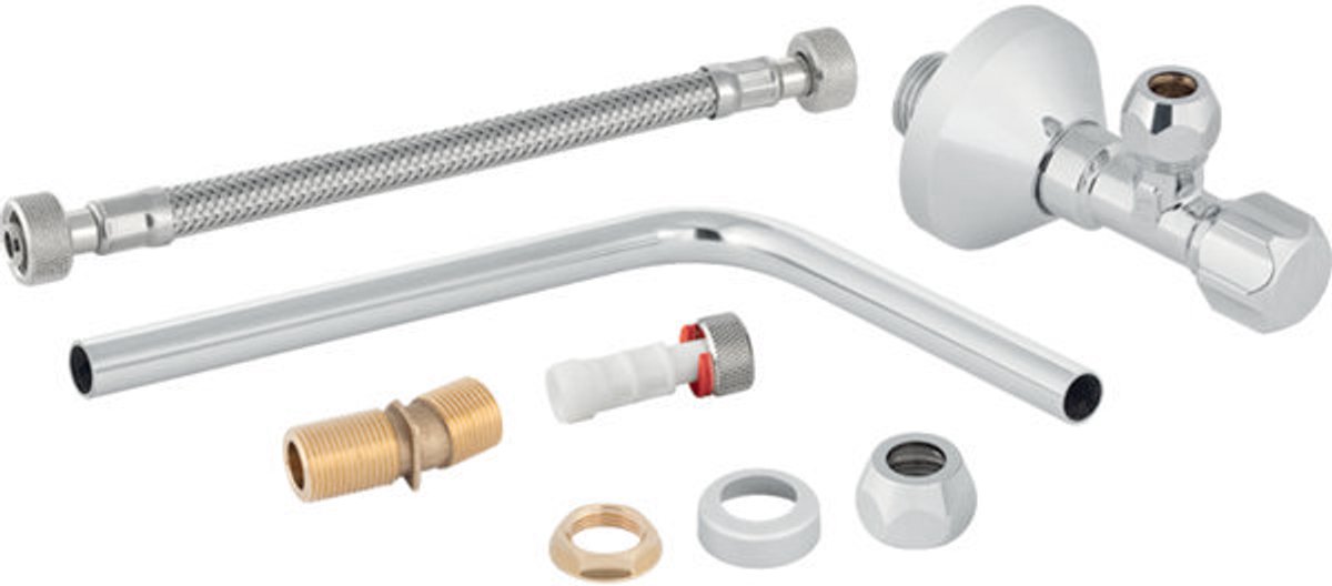 Geberit water connection set lateral, for Monolith sanitary module for WC 131.071.21.1