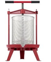 Bol.com Handmatige Sapcentrifuge - Fruitwijnpers - Handmatige Fruitpers - 14L - Groenten Olijfoliepers - Sinaasappel- en Druiven... aanbieding