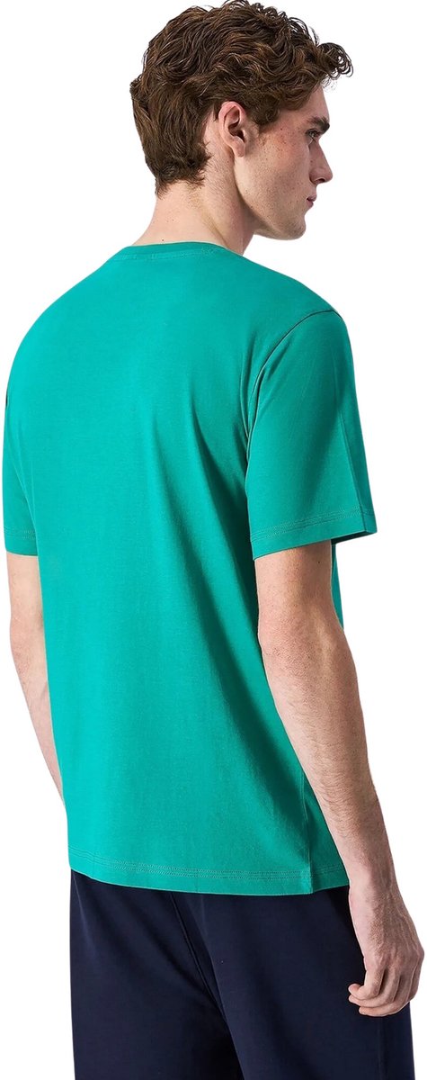Champion Small Logo Jersey Shirt Heren Groen