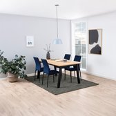 Eetkamerstoel Grondal Donkerblauw Dublin - Giga Living - Set van 4