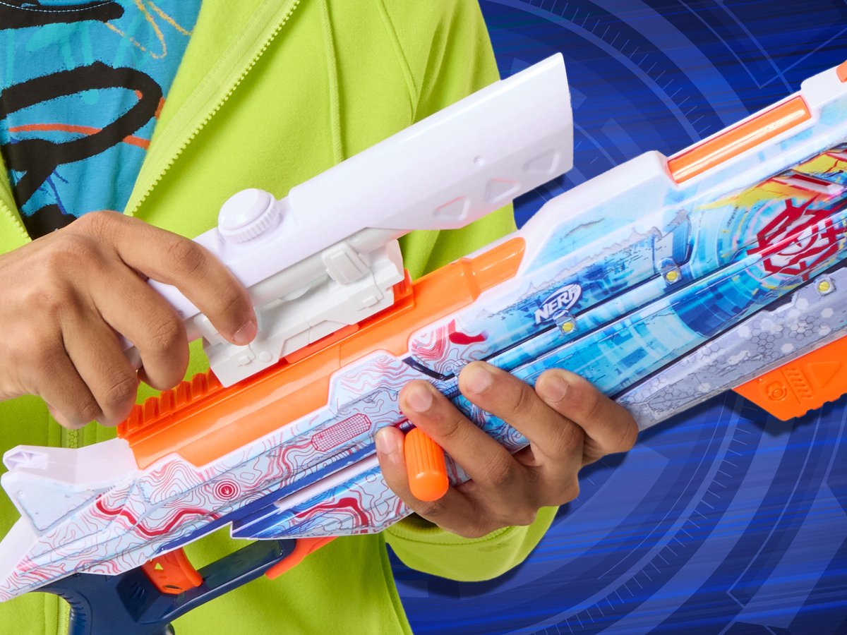 Nerf Loadout Arctic Zerostriker blaster en 24 N1-darts — afbeelding 12