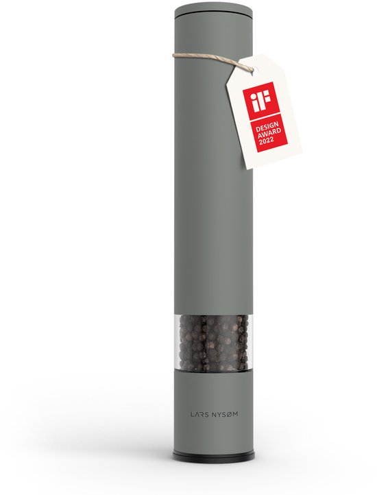 LARS NYSØM 'Lagom' Moulin à sel et à poivre manuel grand Cool Grey