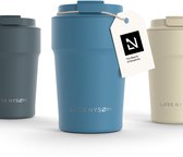 LARS NYSØM 'Bevægelse' Thermo Coffee Mug-to-go 380ml Niagara