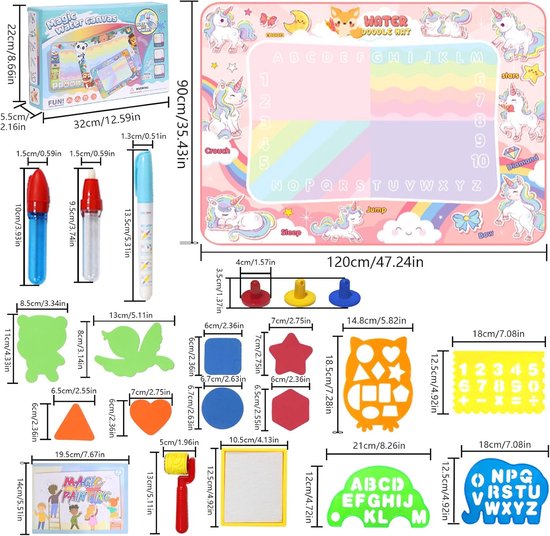 Aqua Doodle from 2 years, toys from 1, 2, 3 years, gift for girls from 1-3 years, children's toys from 1, 2 years, water colouring book, Easter, gift for girls 2 years Aqua Doodle from 2 years, toys from 1, 2, 3 years, gift for girls from 1-3 years, children's toys from 1, 2 years, water colouring book, Easter, gift for girls 2 years