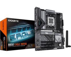 Gigabyte Moederbord B850 Eagle Voor Amd B850 Ddr5 M2 Usb3 Wifi6E Bluetooth
