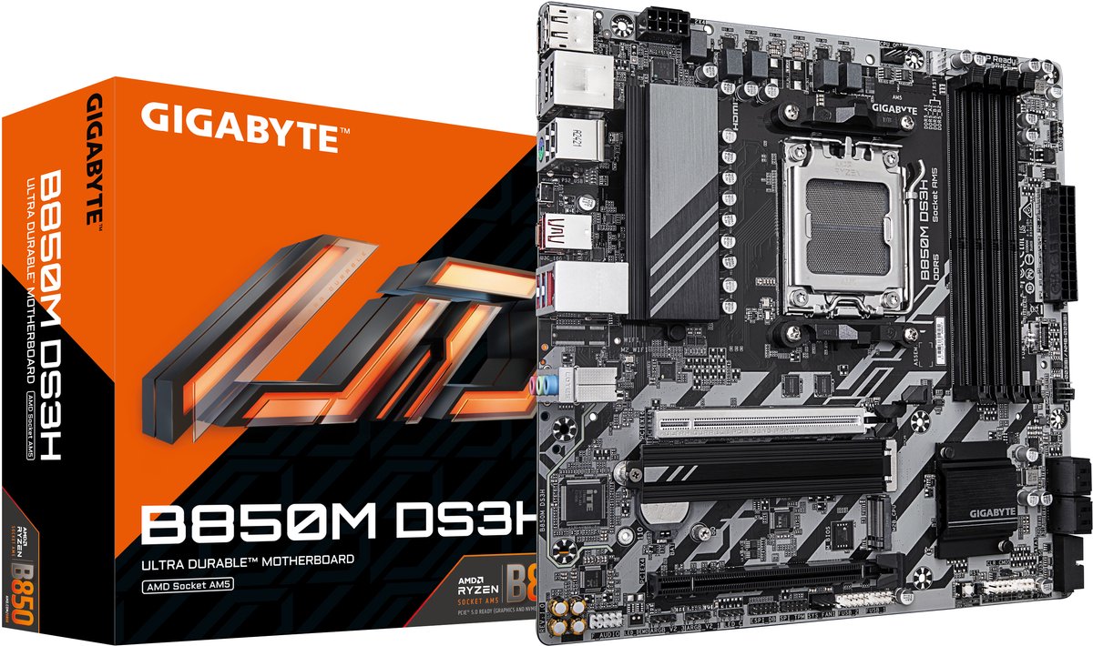 Gigabyte B850M DS3H - Moederbord