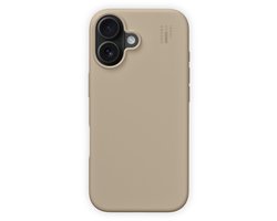 iDeal Of Sweden Silicone Case met magnetische ring geschikt voor iPhone 16PL Beige