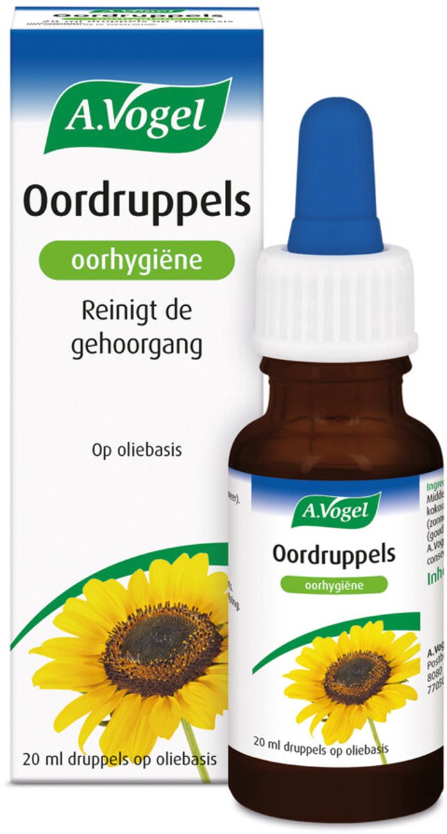 A.Vogel Oorsmeer Oorhygiëne Druppels - 2 x 20 ml - Voordeelverpakking