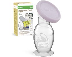 Handmatige Borstkolf van Siliconen - Stille, Lekvrije en Handsfree Borstkolf voor Moeders - 150ml