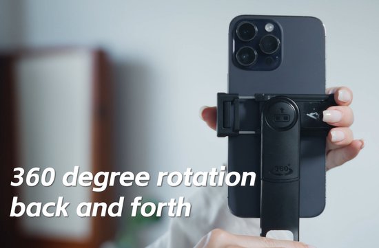 AI 360° Telefoon Statief Tripod met Face Tracking AI 360° Telefoon Statief Tripod met Face Tracking
