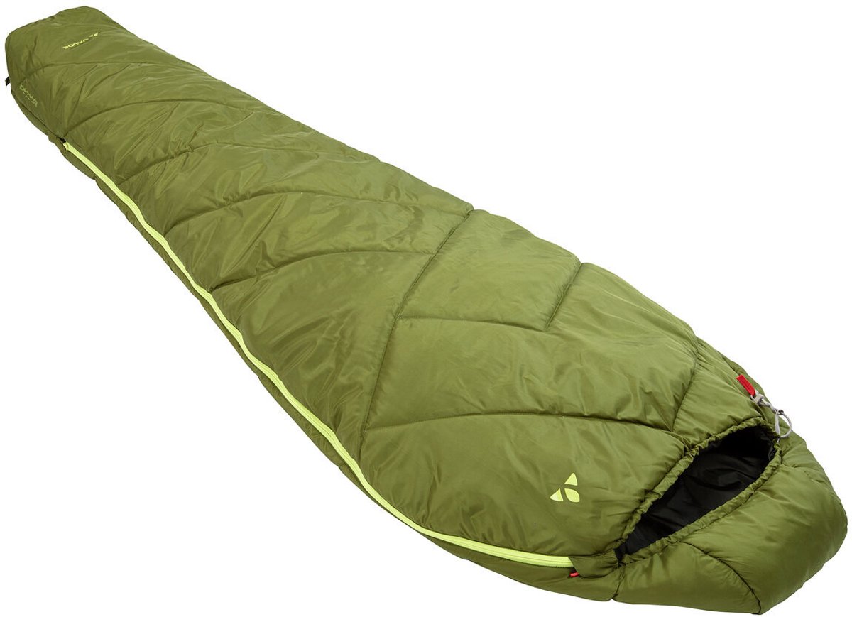 Vaude Sioux Sleepingbag 100 II SYN Zip Left avocado