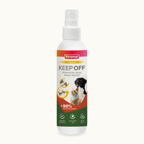 Beaphar keep off spray kat / hond indoor 200 ml