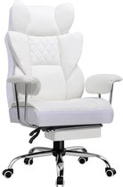 Bol.com Ergonomische Bureaustoel - Gaming Stoel - Bureaustoelen Stoelen - met Pocketvering Rugsteun -Verstelbare Voetsteun - Com... aanbieding