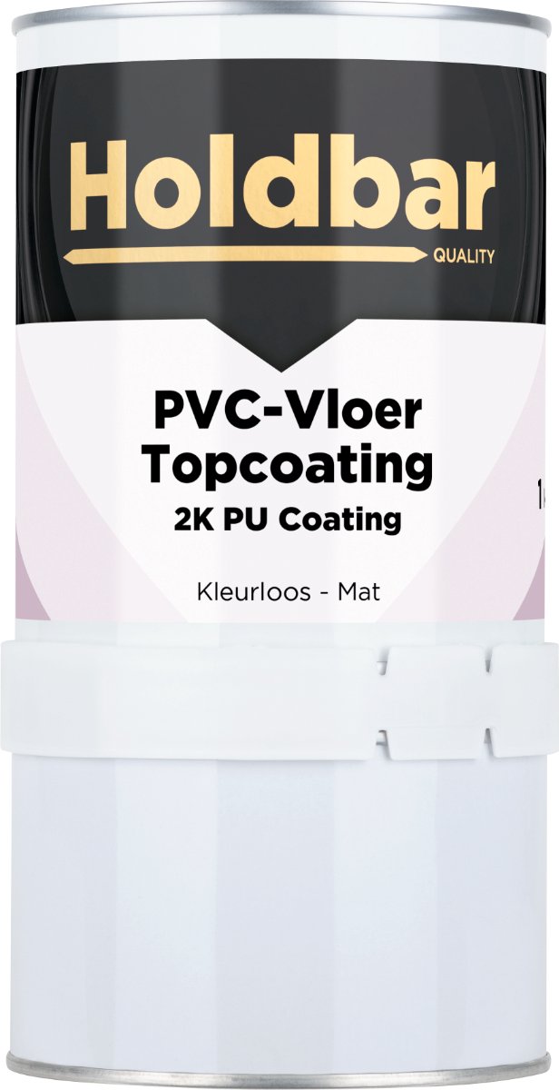 Holdbar PVC-Vloer Topcoating Mat 1 Kg - Vloerverf - Glashelder - Transparant - PVC Vloer Verven - Krasvast - UV-bestendig - Vergeelt niet